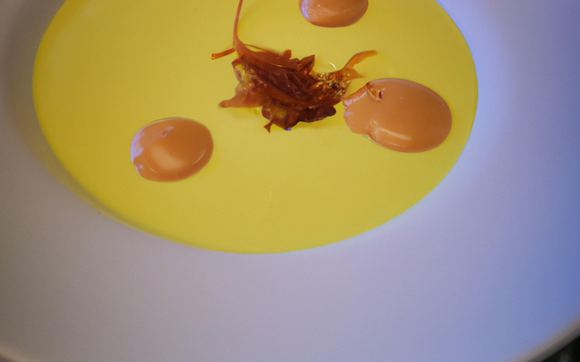 Crème anglaise au safran