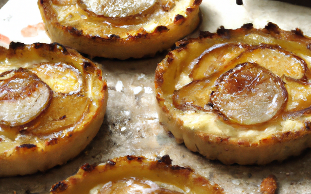 Tartelettes aux poires et amandes     