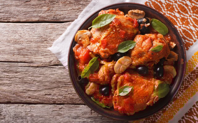 Tajine de poulet au Cookéo