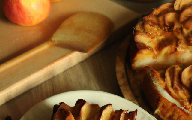 Délicieux gâteau au pommes