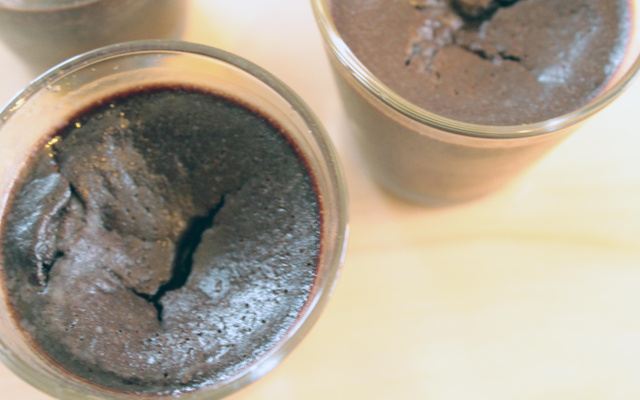 Crème au chocolat et cardamome