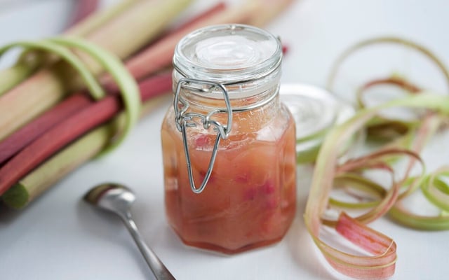 Confiture de rhubarbe