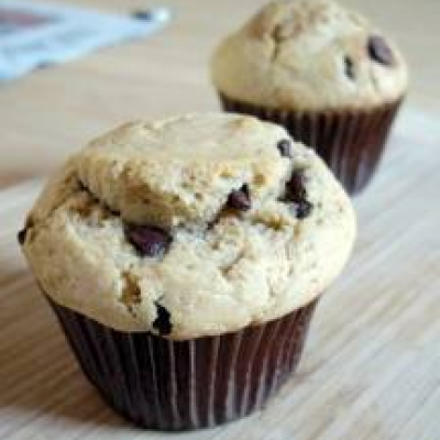 Muffins poires-pépites de chocolat faciles