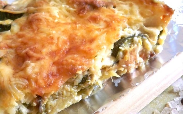 Gratin de courgettes classique