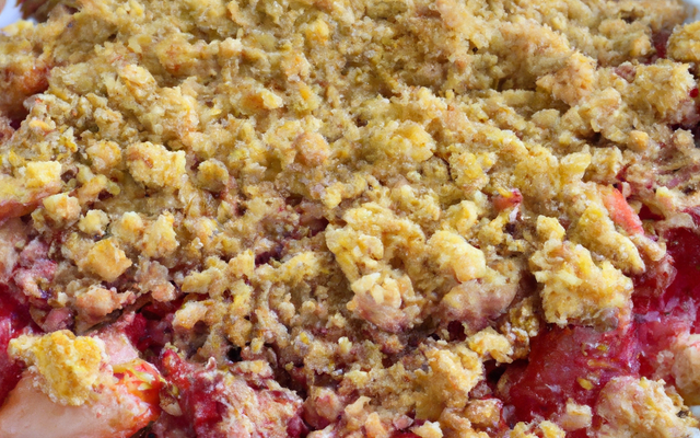 Crumble aux fraises inratable