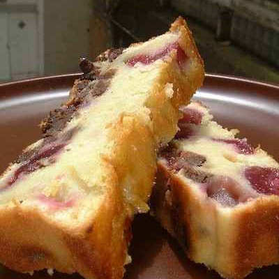 Clafoutis aux cerises et pépites de chocolat