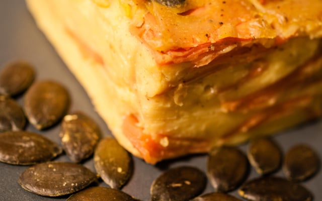 Flan parisien curry-carotte