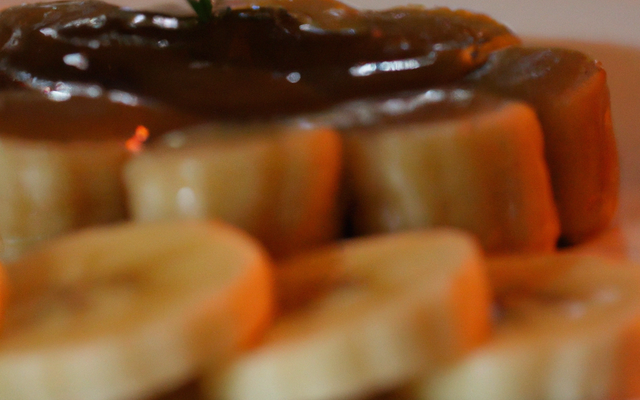 Coulis chaud à la banane