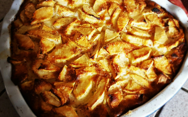 La flognarde aux pommes