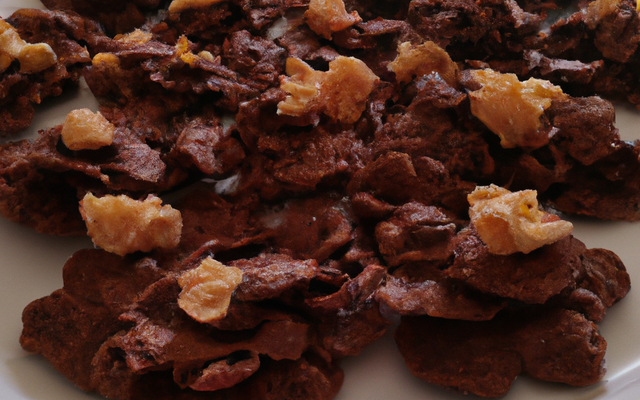 Roses des Sables enfantines aux corn'flakes et chocolat au lait