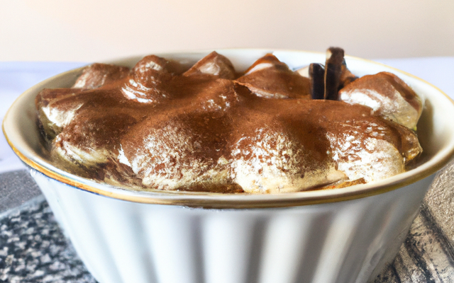 Tiramisu au mascarpone