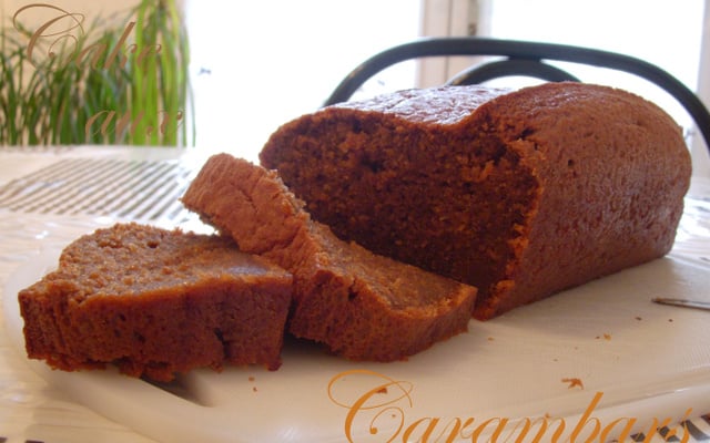 Cake aux carambars chocolaté