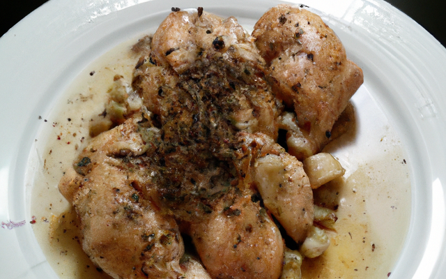 Poulet à l'anisette