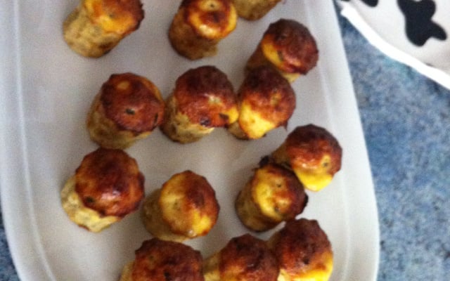Mini bouchées au thon et à la moutarde