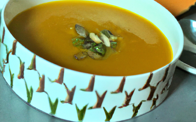 Soupe au potiron rapide