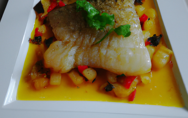 Cabillaud retour d'Orient maison