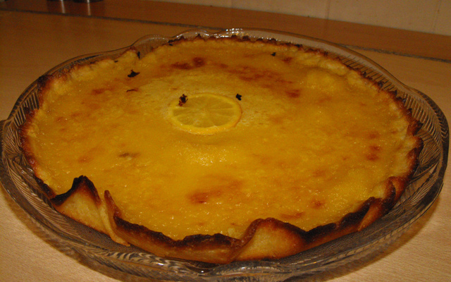 Tarte au citron maison