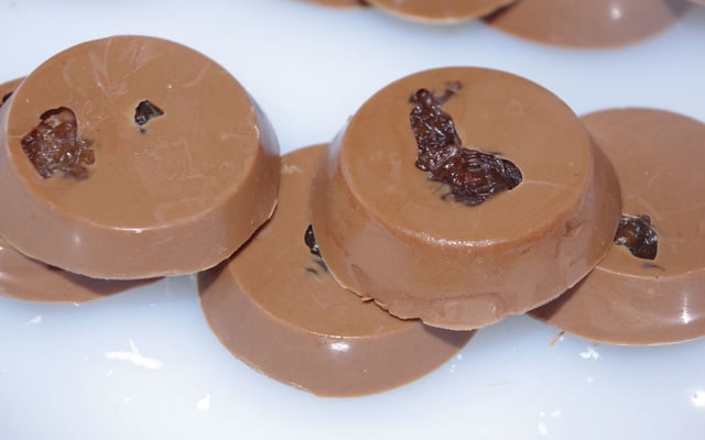 Pti choco au raisin