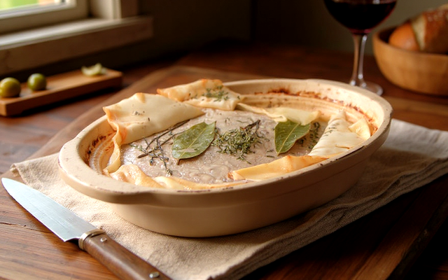 Terrine de lièvre fait maison