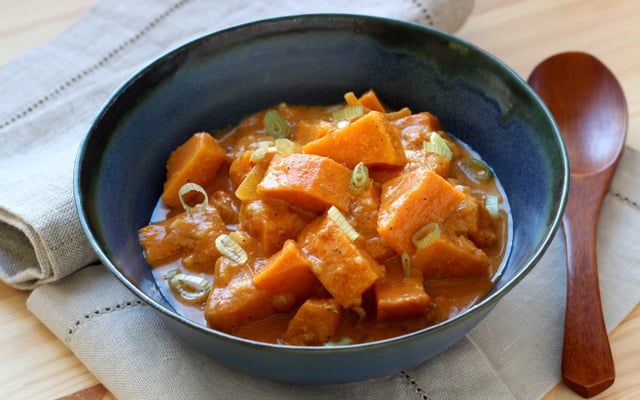 Curry de patate douce
