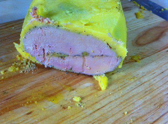 Foie gras mi cuit maison