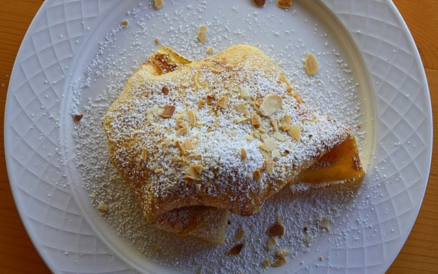 Crêpes aux crevettes