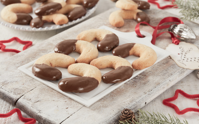 Croissants biscuités à la vanille et au Nutella®