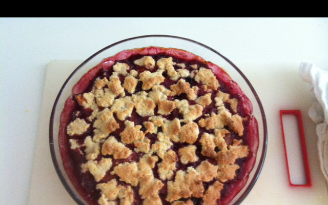 Gâteau aux quetsches (Quetsche-kuche)