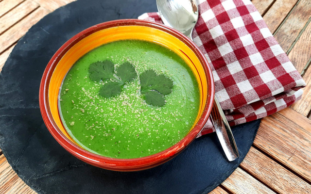 Soupe au coriandre