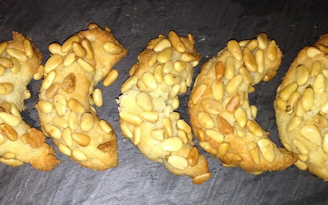 Croissants aux pignons sans sucre