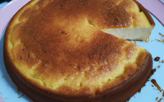 Cake fromage au gingembre