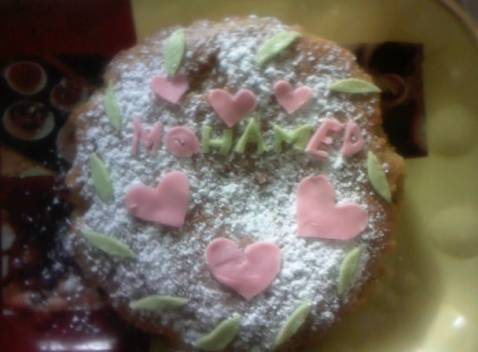 Gâteau aux spéculos et chocolat blanc