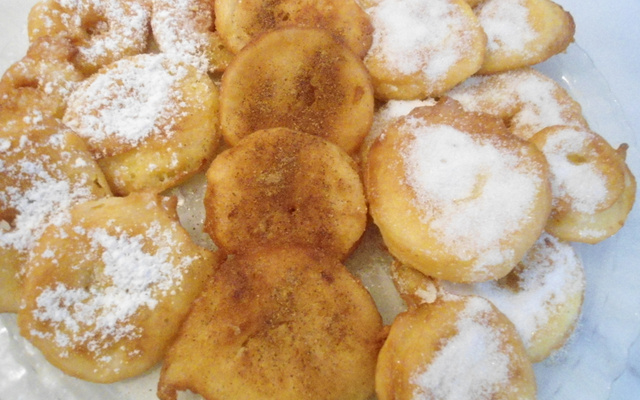 Beignets aux pommes économiques