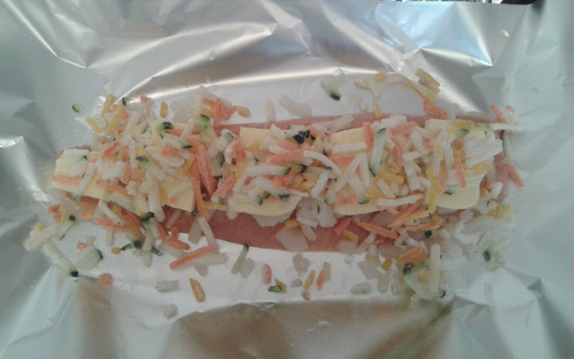 Saumon en papillote facile