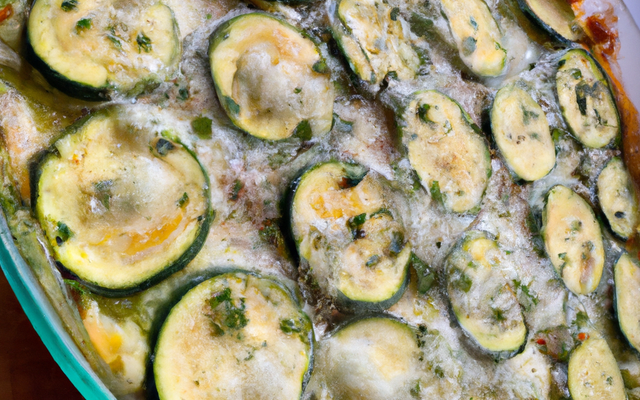 Gratin de courgettes inratable