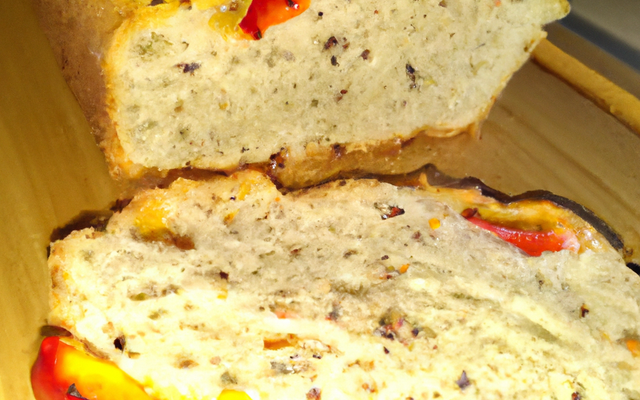 Pain aux poivrons
