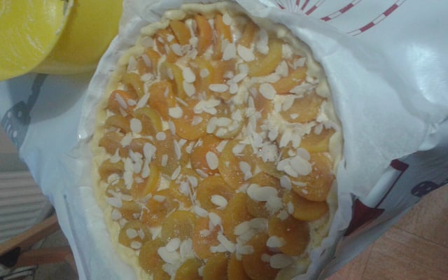 Tarte aux abricots à la crème d'amandes
