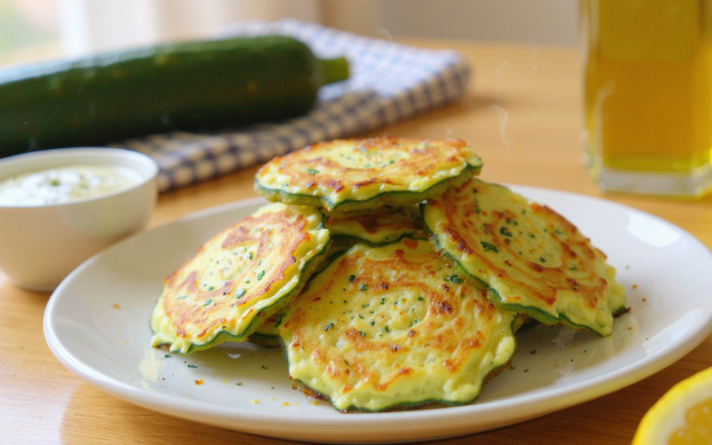 Galettes de courgettes faciles