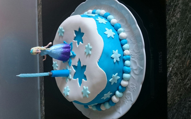 Gâteau reine des neiges
