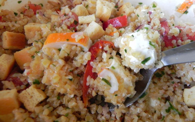 Boulgour en salade