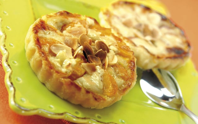 Tarte abricots et fleur d'oranger