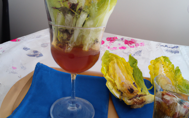 Cocktail d'été à la chicorée