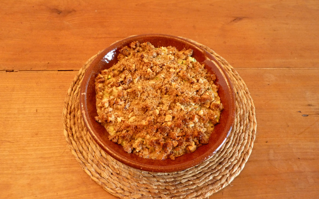 Crumble de poissons aux épices