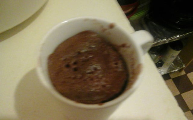 Mug cakes au Nutella