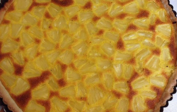Tarte ananas et noix de coco