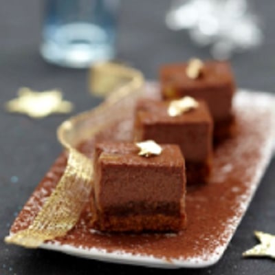 Cheese Cake au chocolat et à l'orange confite