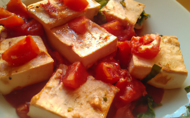 Tofu à la tomate