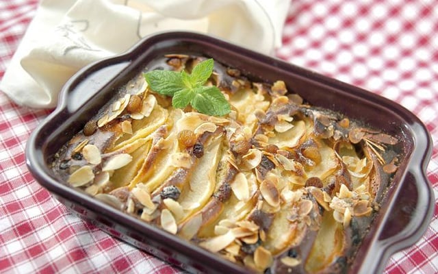 Gâteau aux poires et au tofu