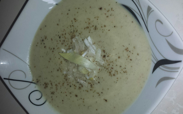 Velouté d'endives au maroilles