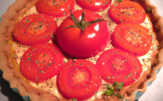 Tarte tomate moutarde philadelphia